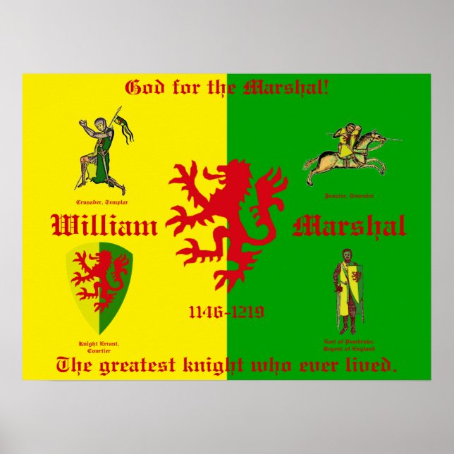 Poster William Marshal (Devant)