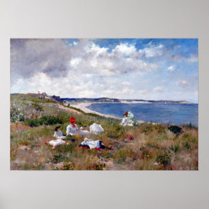 Poster William Merritt Chase Heures d'inactivité