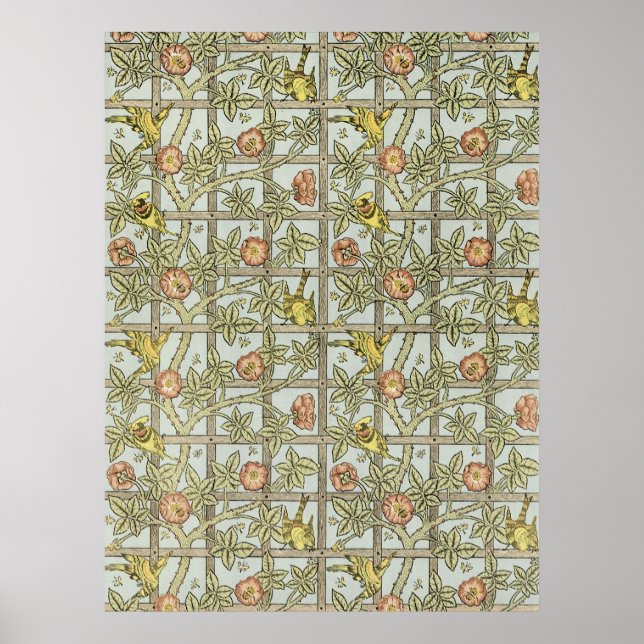 Poster William Morris (Devant)