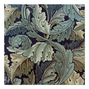 Poster William Morris Acanthus Feuilles