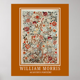 Poster William Morris Art Acanthus Portière