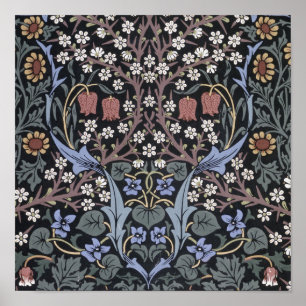 Poster William Morris - Blackthorn