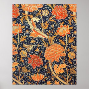 Poster William Morris Cray Floral Art Nouveau Motif