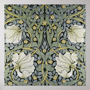 Poster William Morris - Fond d'écran Pimpernel