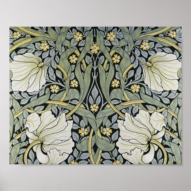 Poster William Morris - Fond d'écran Pimpernel (Devant)