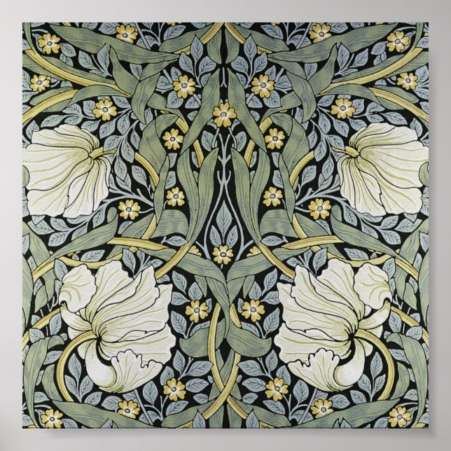 Poster William Morris - Fond d'écran Pimpernel (Devant)