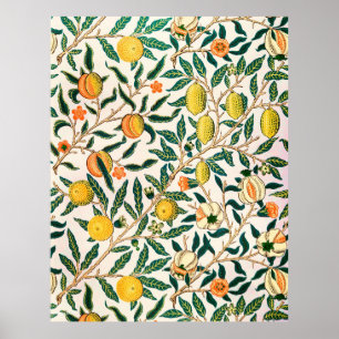 Poster William Morris Fruit Grenade Vintage