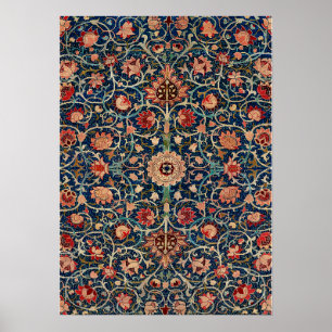Poster William Morris Holland Park Moquette Motif Design