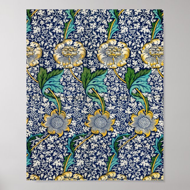 Poster William Morris Kennet célèbre motif (Devant)