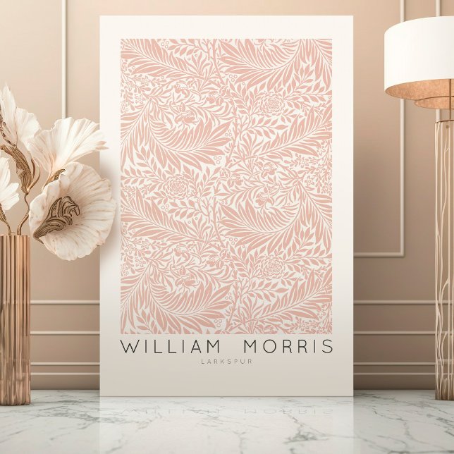 Poster William Morris Larkspur Art mur Imprimer (Créateur téléchargé)