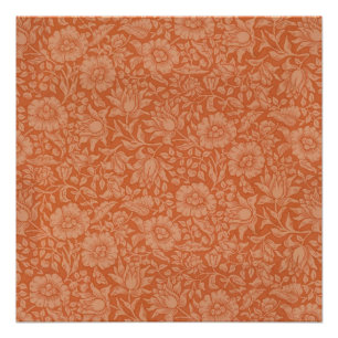 Poster William Morris Mallow Fond d'écran floral