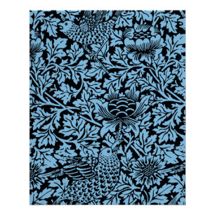 Poster William Morris Particularités Florales Anénome d'o