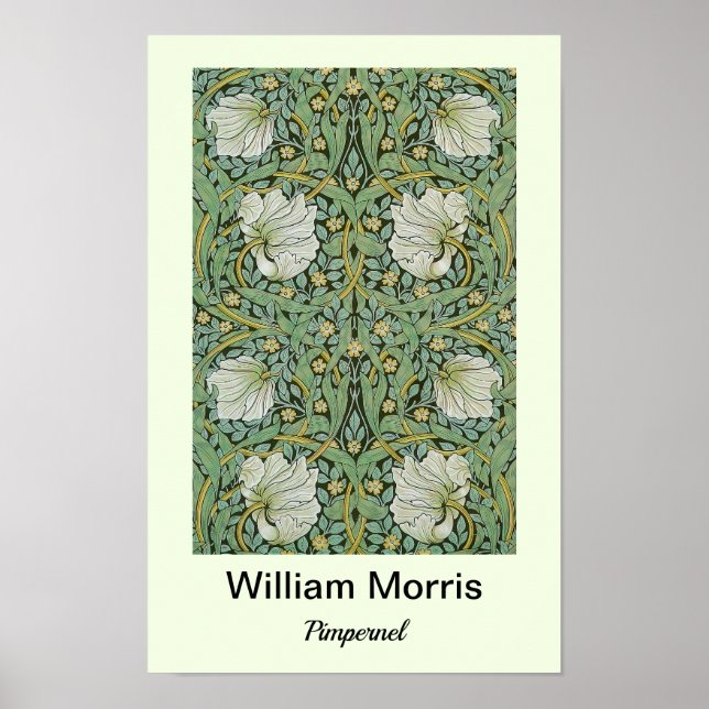Poster William Morris - Pimprenelle (Devant)