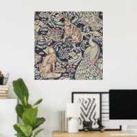 William Morris Rabbit, Peacock et Fox