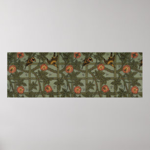Poster William Morris Trellis Wallpaper Art
