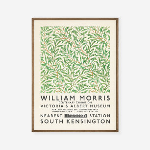 Poster William Morris Willow Bough Green Art Exposition