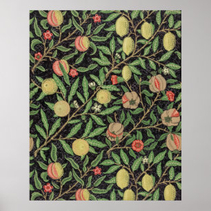 Poster William Morris's Fruit motif (1862)