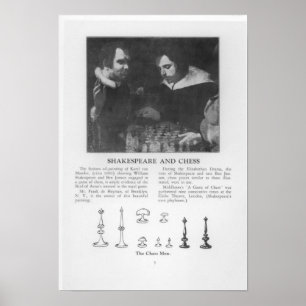 Poster William Shakespeare et Ben Jonson
