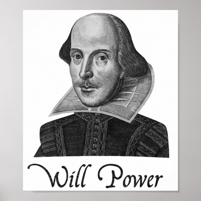 Poster William Shakespeare va prendre le pouvoir (Devant)