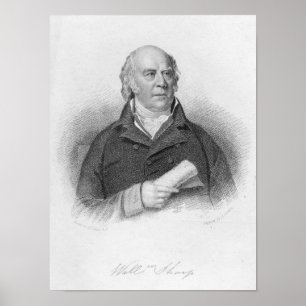 Poster William Sharp, gravé par J. Thomson