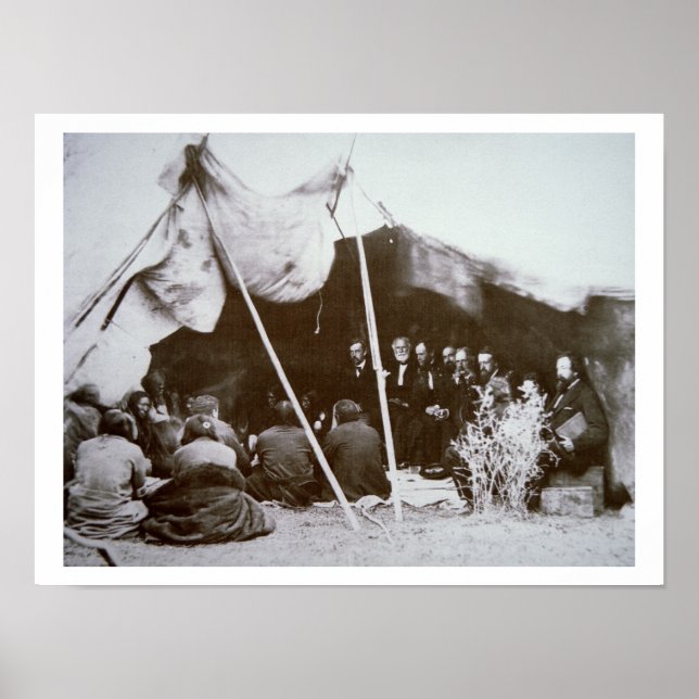 Poster William T. Sherman (1820-91) presides (Devant)