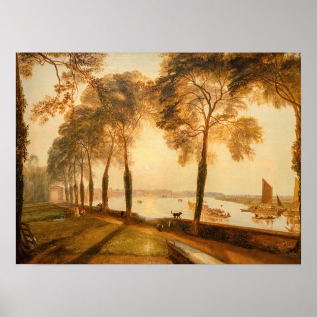 Poster William Turner - Mortlake Terrace (Devant)