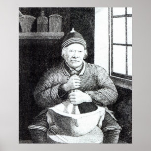 Poster William Wilson, communément appelé Mortar Willie