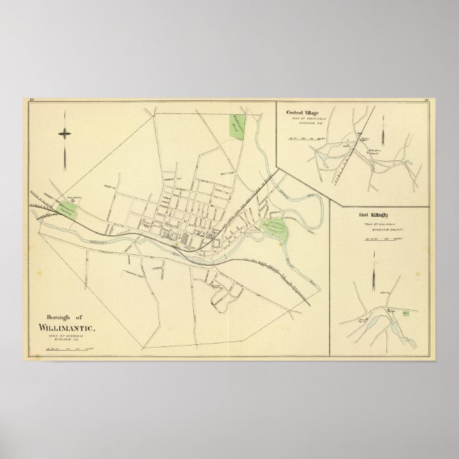 Poster Willimantic (Devant)