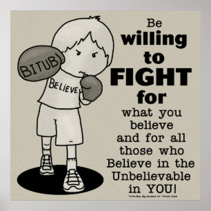 Poster Willing to Fight