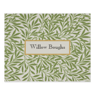 Poster Willow Boughs by William Morris