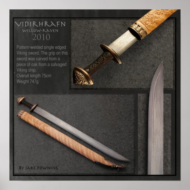 Poster Willow Raven par Jake Powning (Devant)