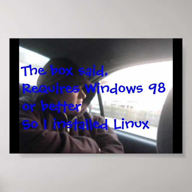 Poster Win/lin (Devant)