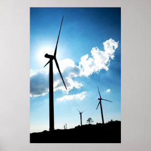 Poster Wind turbine