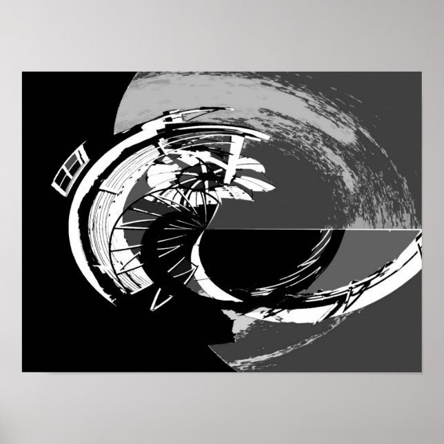 POSTER WINDMILL ABSTRAIT 2 (Devant)