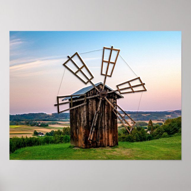 Poster Windmill Outhouse (Devant)