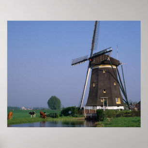 Poster Windmills, Leidschendam, Pays-Bas