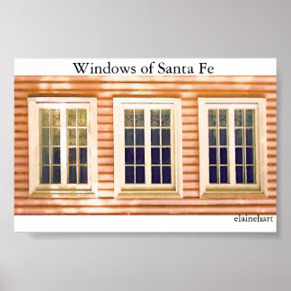 Poster Windows de Père Noël Fe