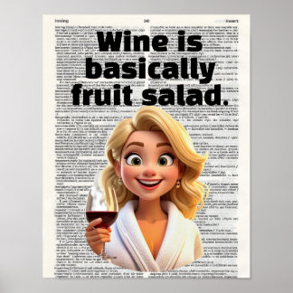 Poster Wine is basically fruit salad