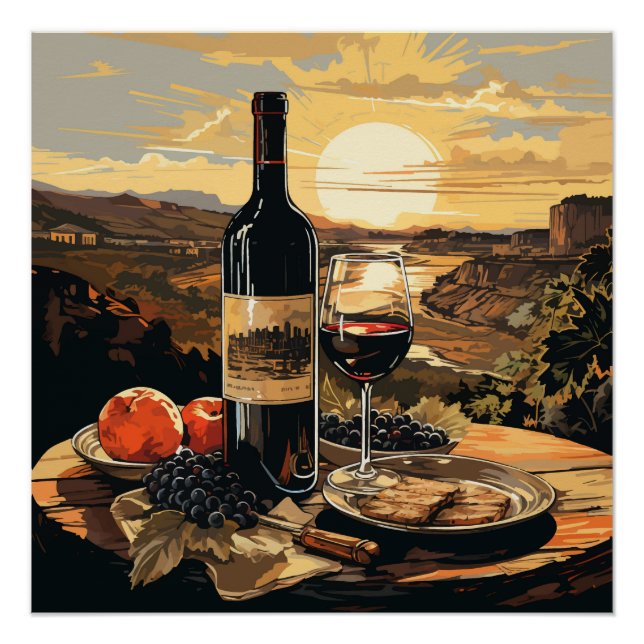 Poster Wine Lover (Devant)