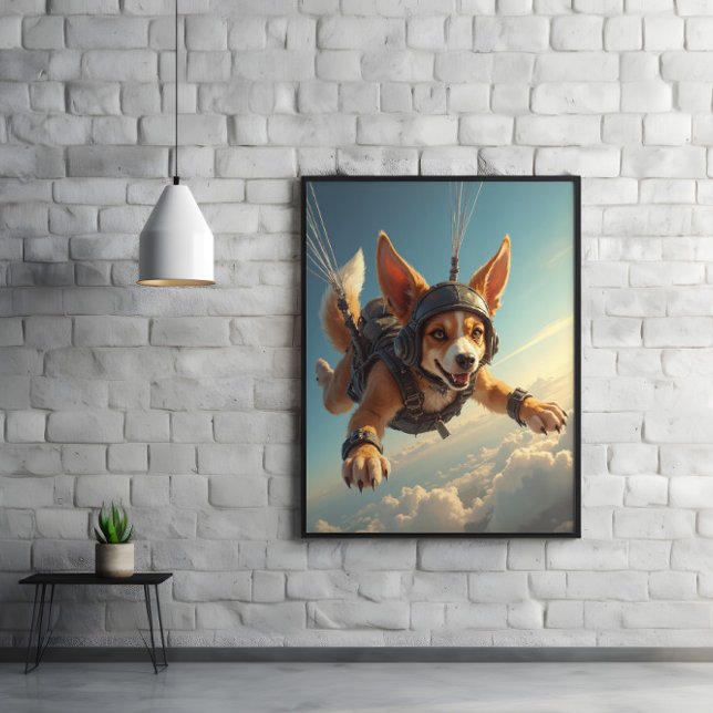 Poster Wings, Ears, And Wags Take Flight (Créateur téléchargé)