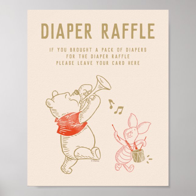 Poster Winnie le Baby shower d'hiver de Pooh et Pals (Devant)
