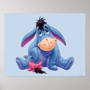 Poster Winnie l'Ooh   Eeyore Smile