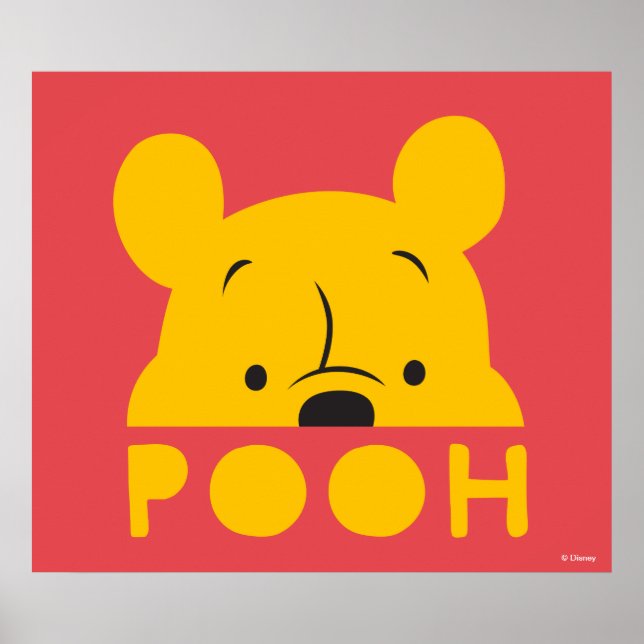 Poster Winnie l'Ooh | Pooh à poitrine (Devant)
