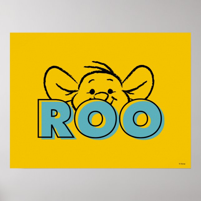 Poster Winnie l'Ooh | Roo Peek-A-Boo (Devant)