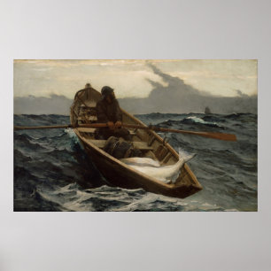 Poster Winslow Homer L'avertissement du brouillard
