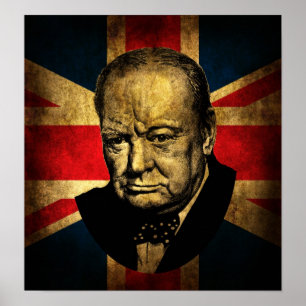 Poster Winston Churchill
