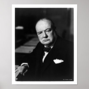Poster Winston Churchill