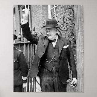 Poster Winston Churchill