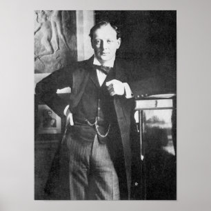 Poster Winston Spencer Churchill en 1904