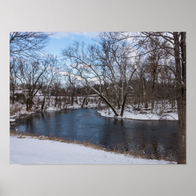 Poster Winter Blue James (Devant)